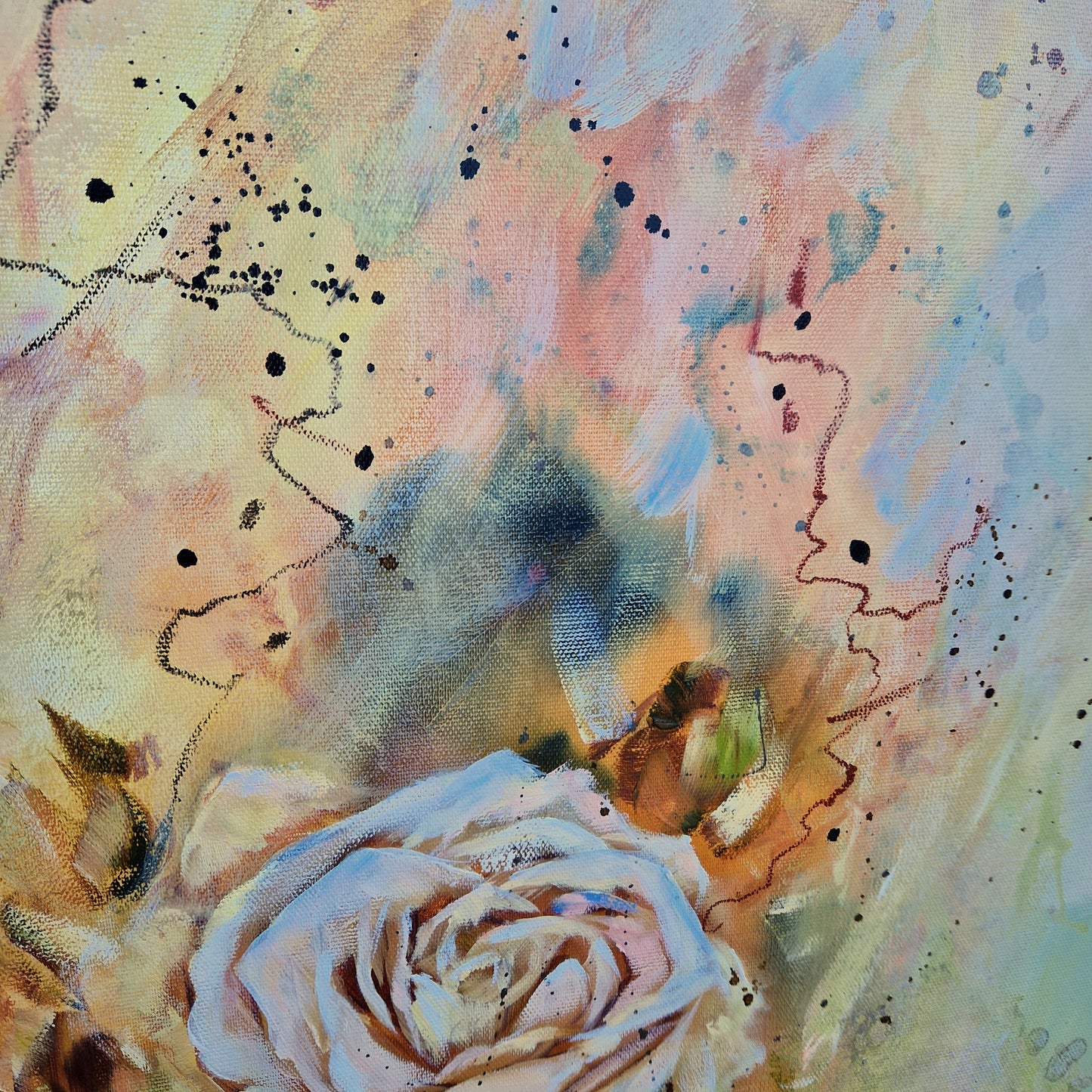 Blossom of the Moment- Original Ölgemälde
