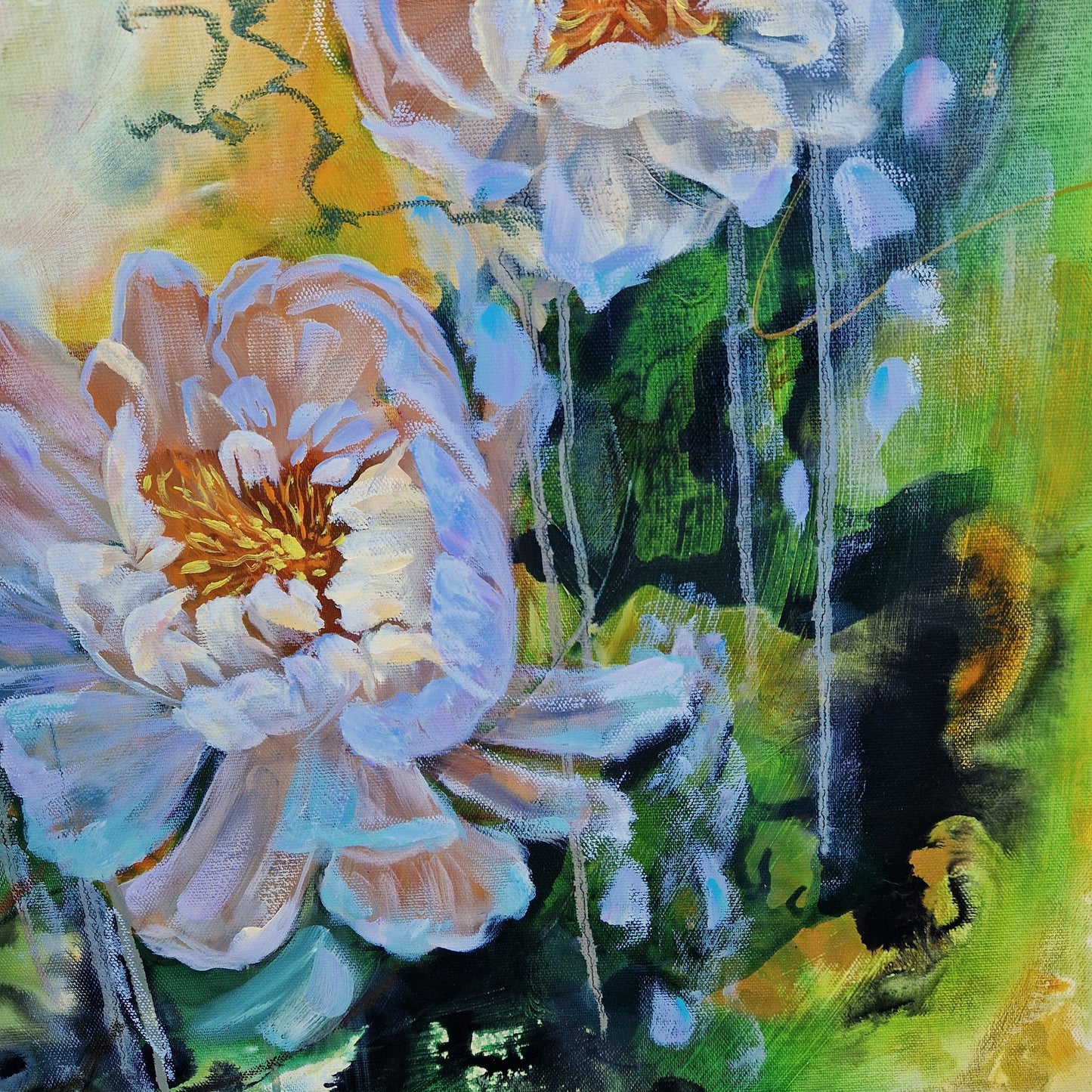 Blossom of the Moment II- Original Ölgemälde