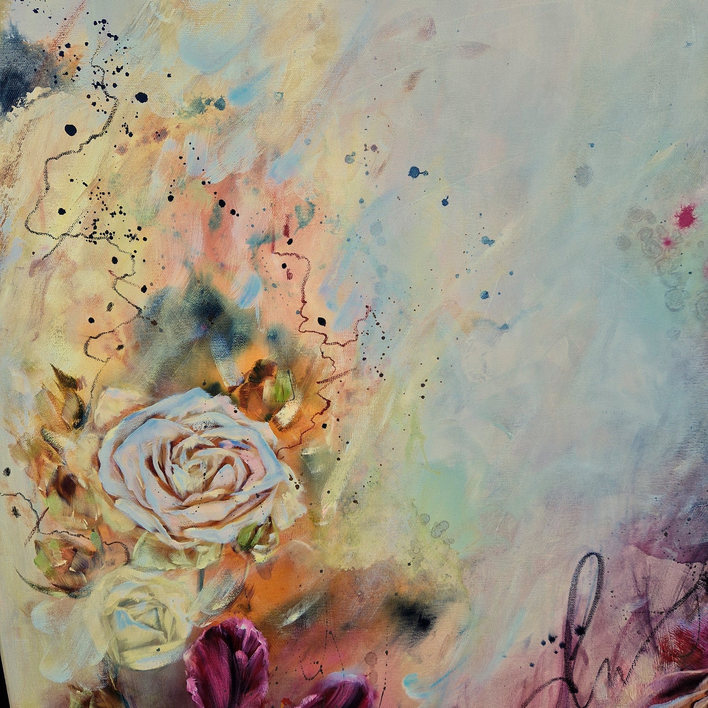 Blossom of the Moment- Original Ölgemälde
