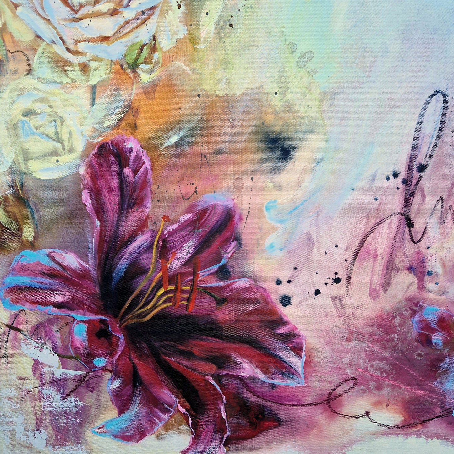 Blossom of the Moment- Original Ölgemälde
