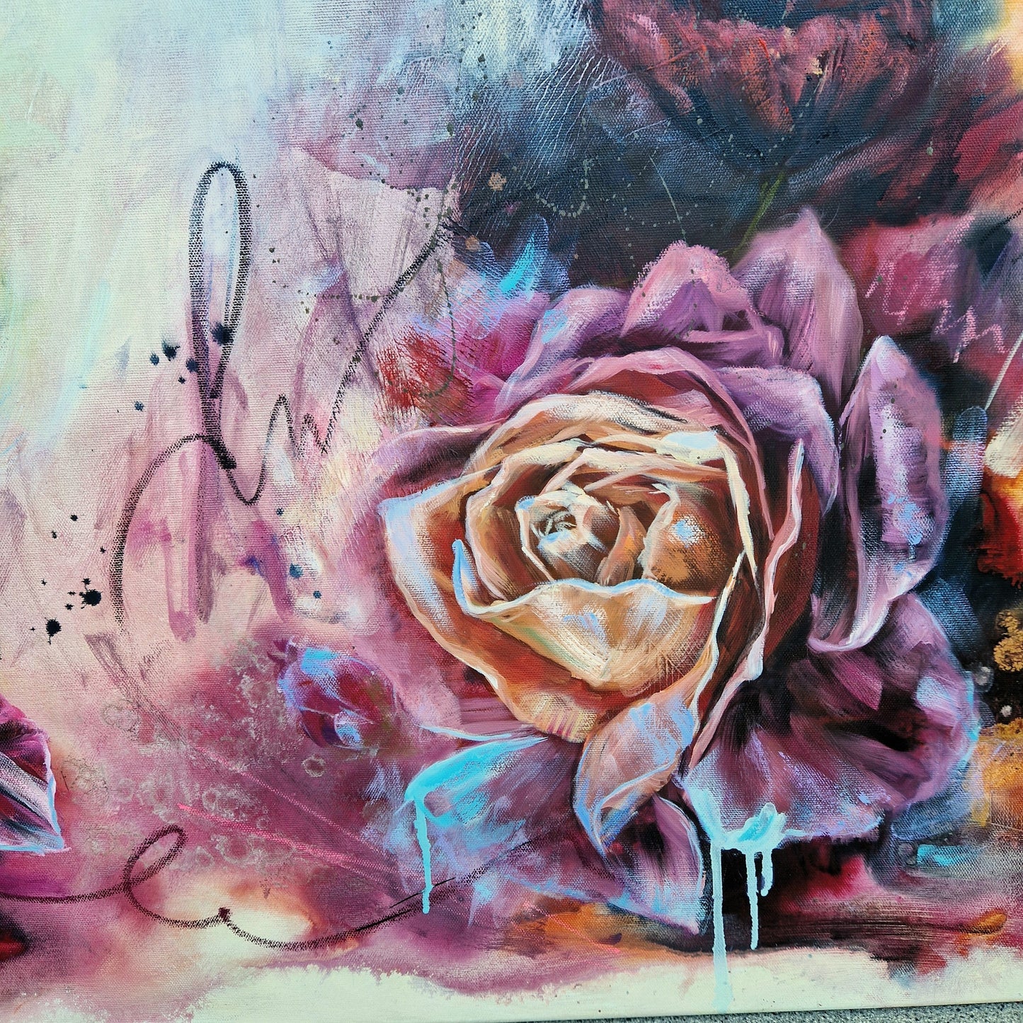 Blossom of the Moment- Original Ölgemälde