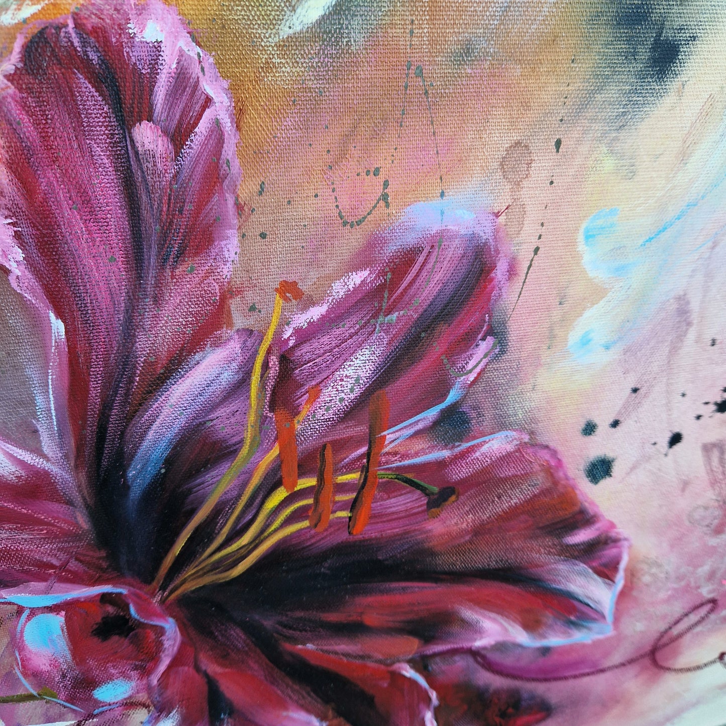 Blossom of the Moment- Original Ölgemälde