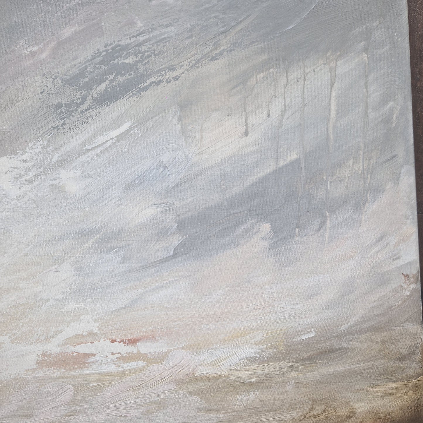 Be Still – Large Abstract Horizon Painting