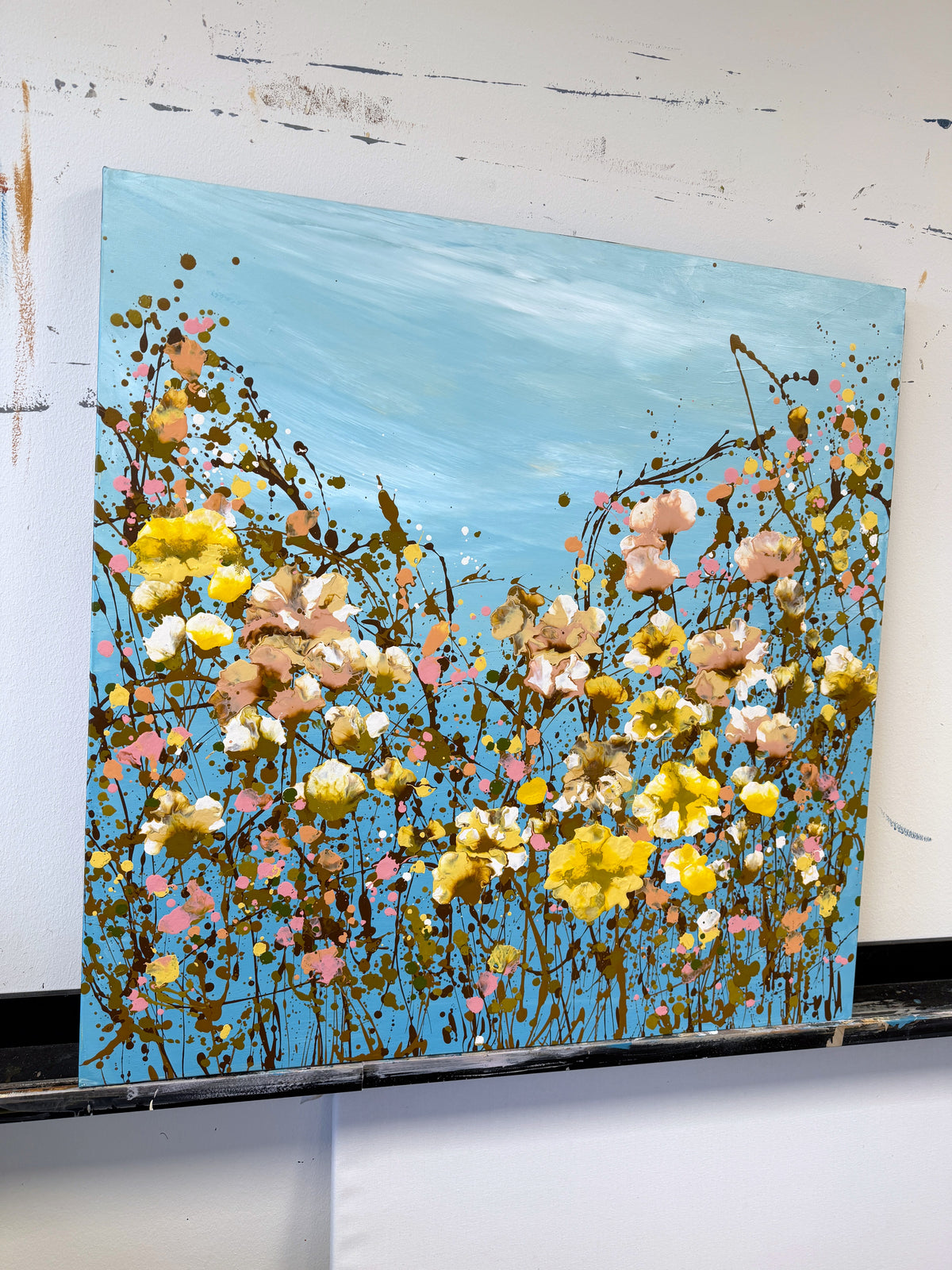 The breath- square original artwork-