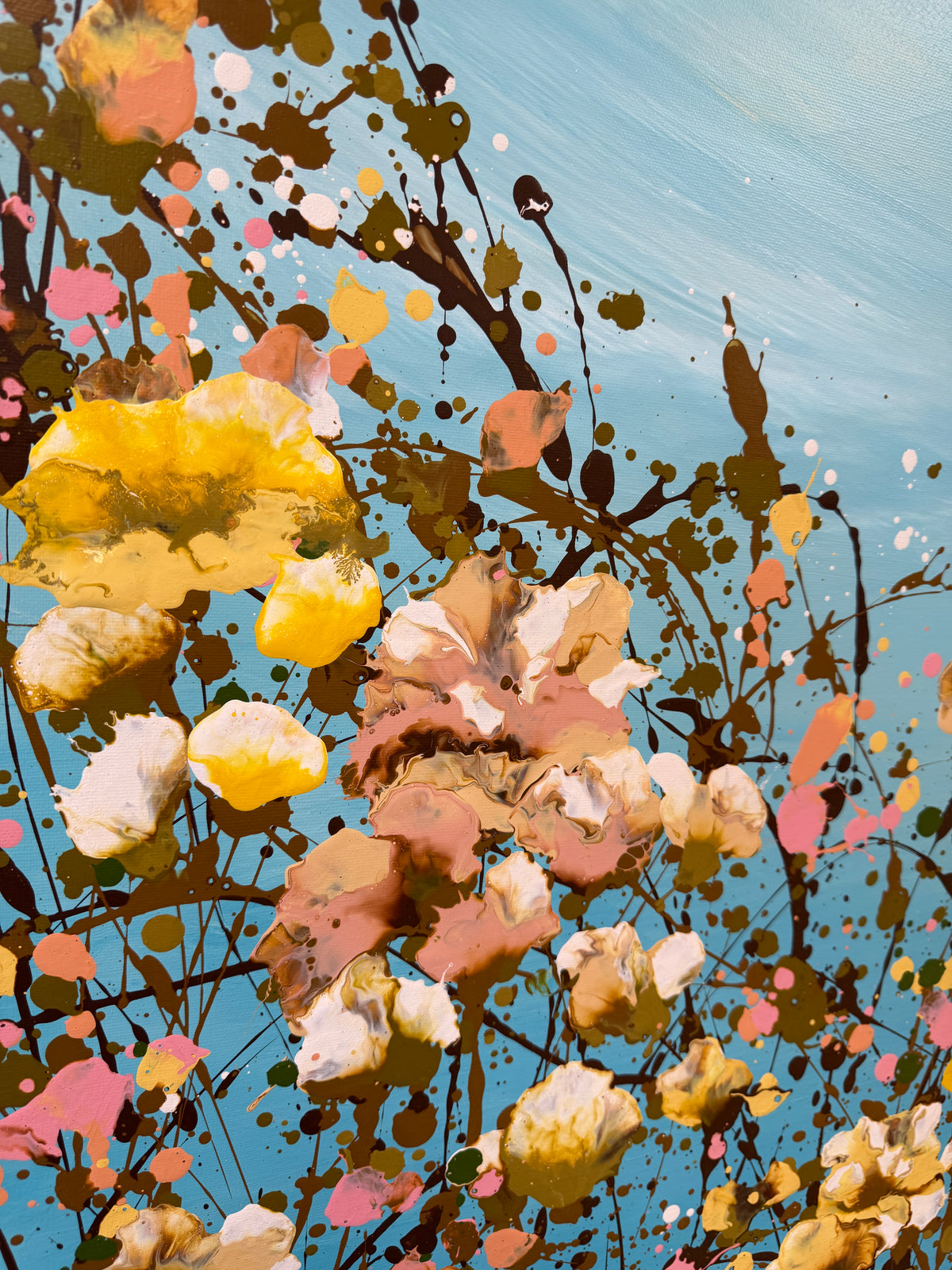 The breath- square original artwork-