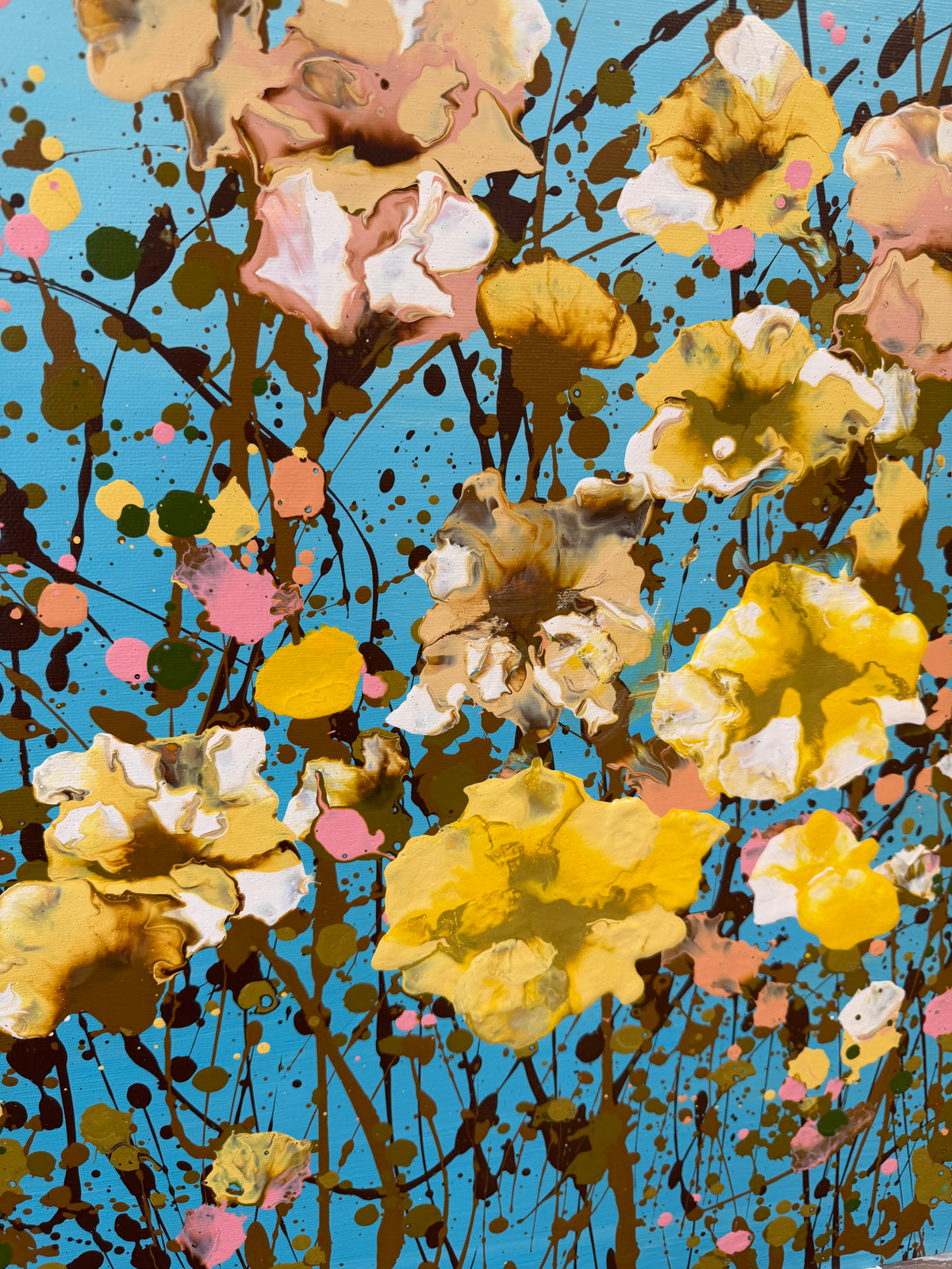The breath- square original artwork-