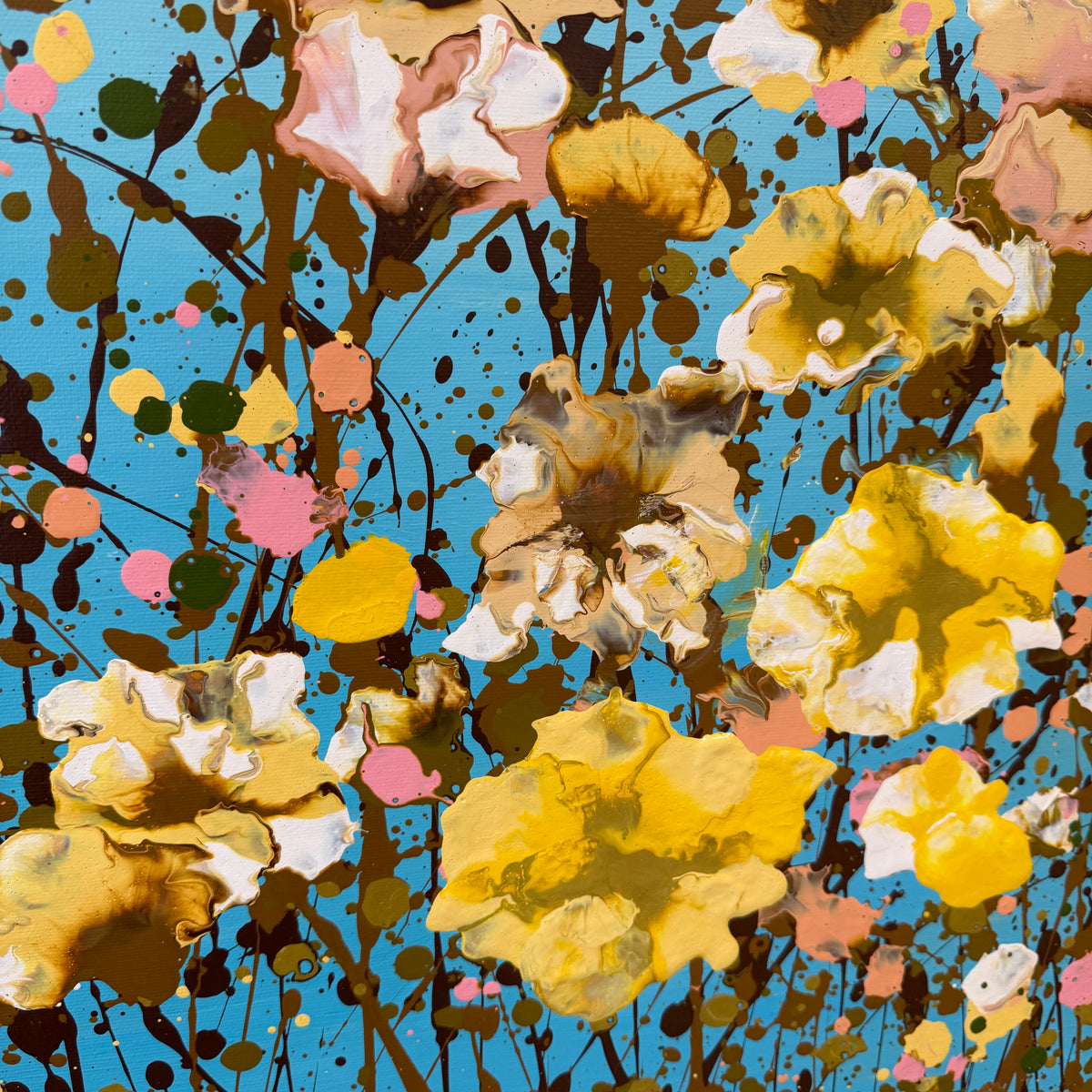 The breath- square original artwork-