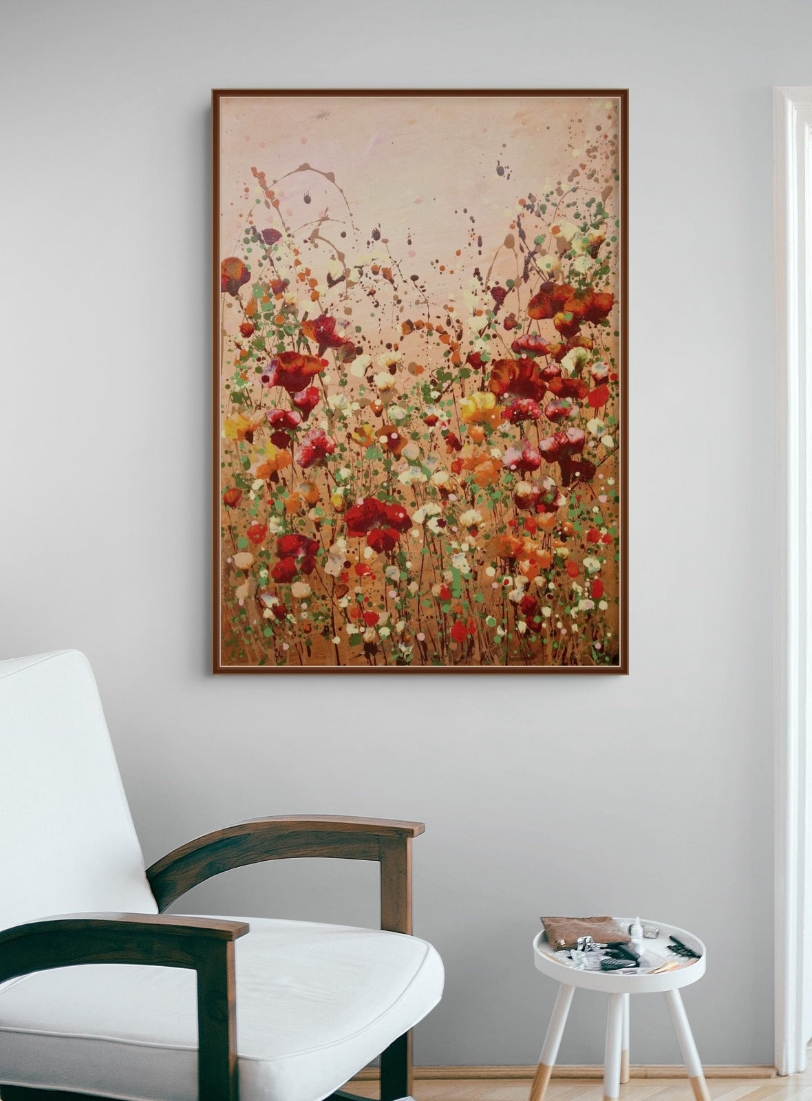 "Warm summer evening"