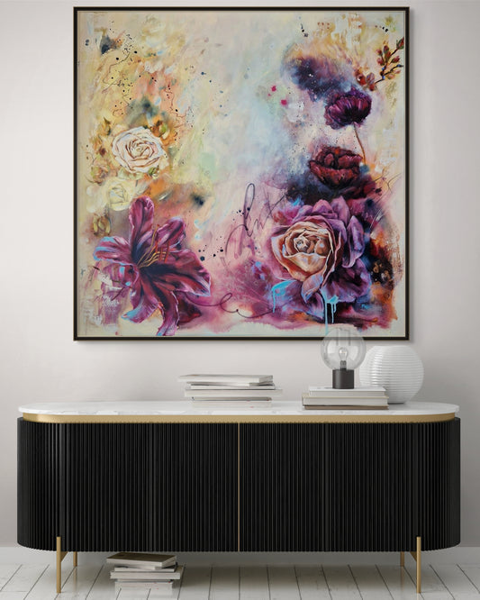 Blossom of the Moment- Original Ölgemälde
