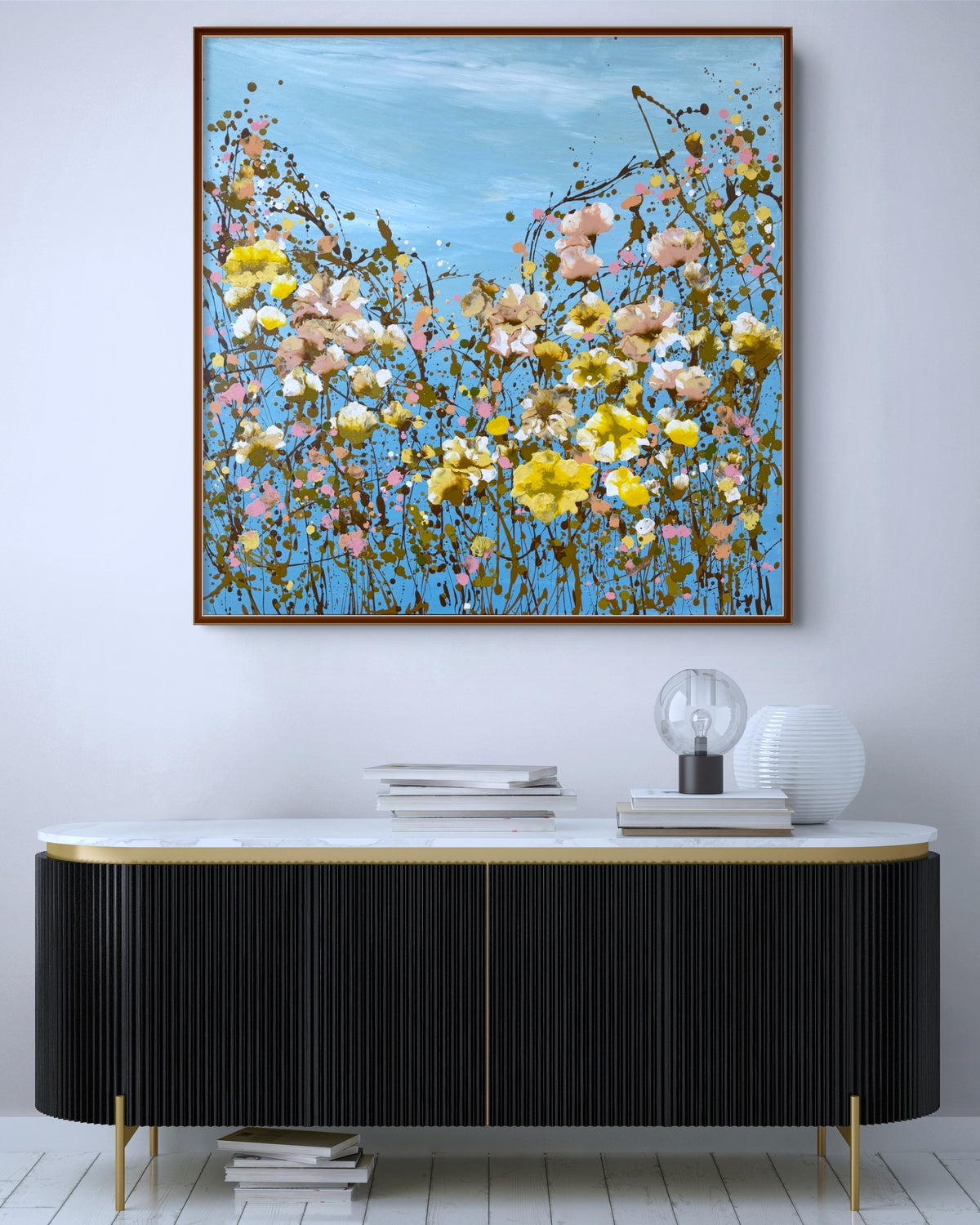 The breath- square original artwork-